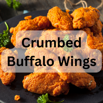 Crumbed Buffalo Wings 1kg